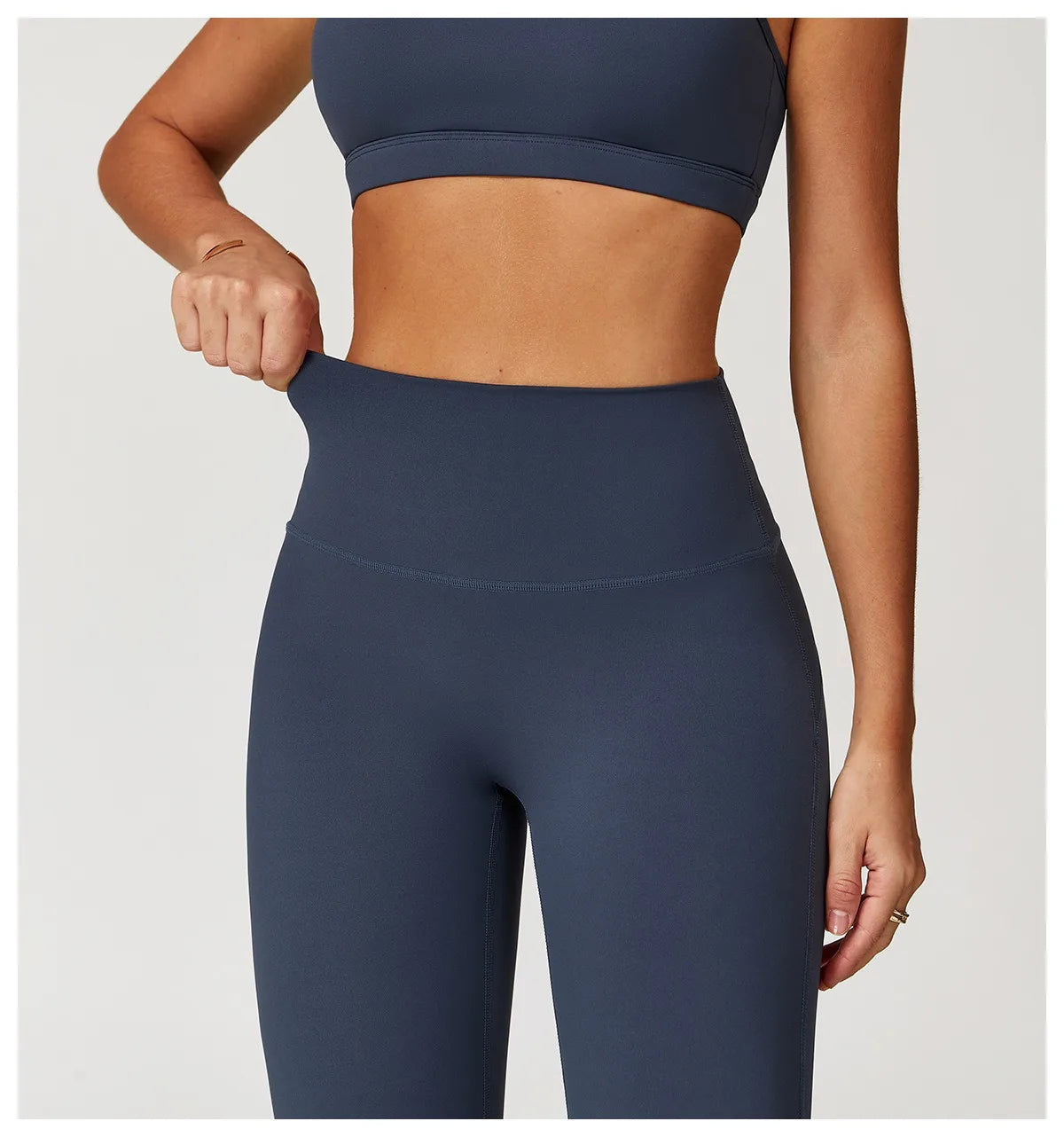High-Waist Soft Compression Leggings