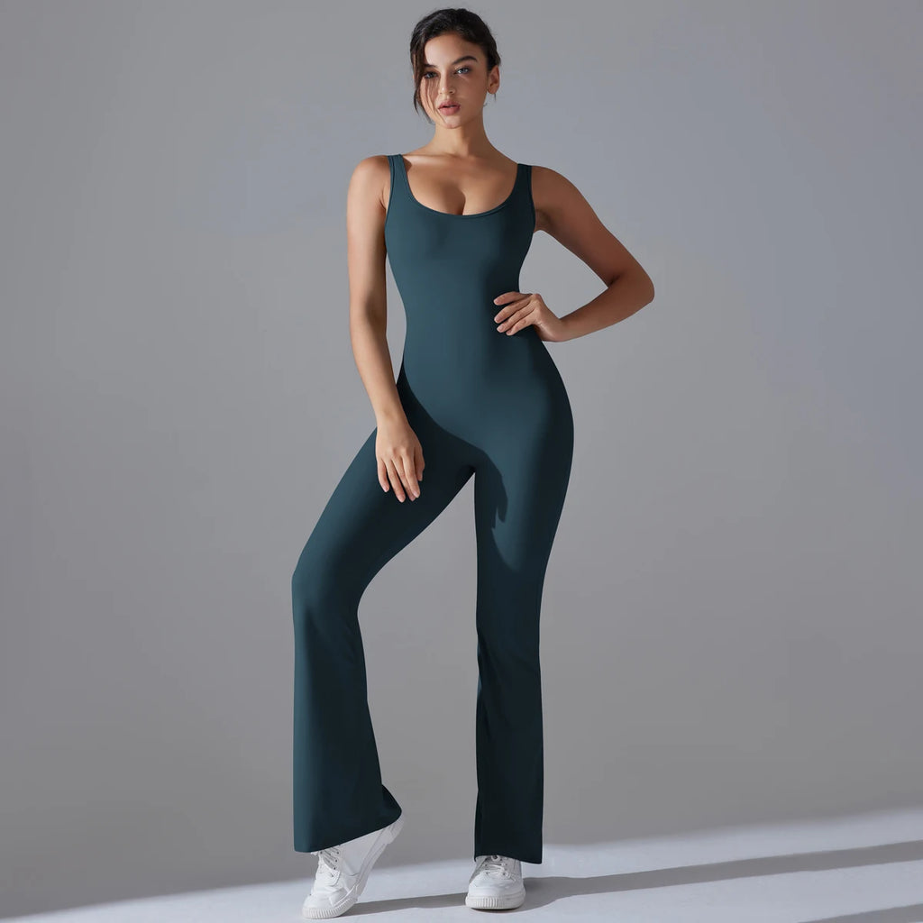 V-Back Sculpt Jumpsuit