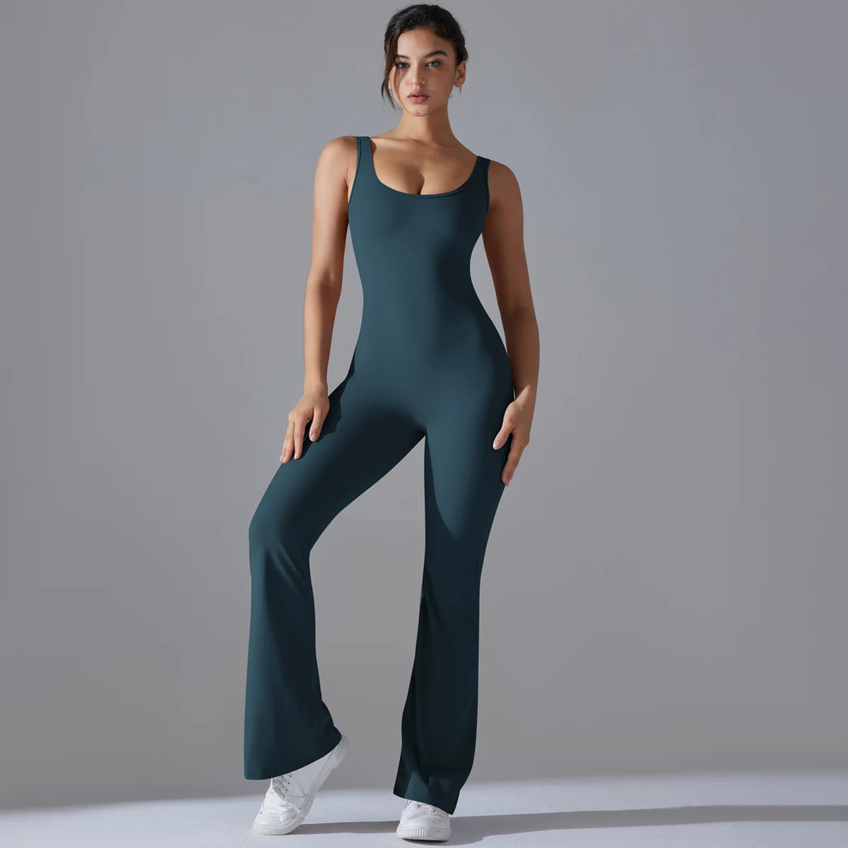 V-Back Sculpt Jumpsuit