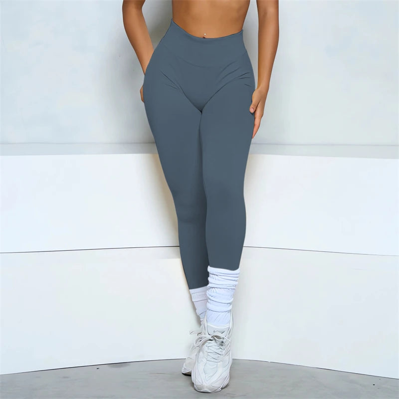 Seamless High Waist Booty-Lifting Leggings