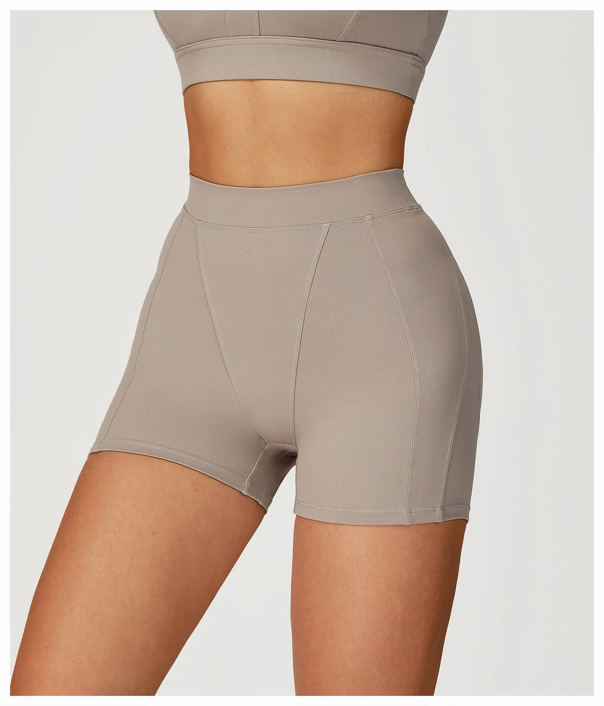BareEase High-Waisted Shorts