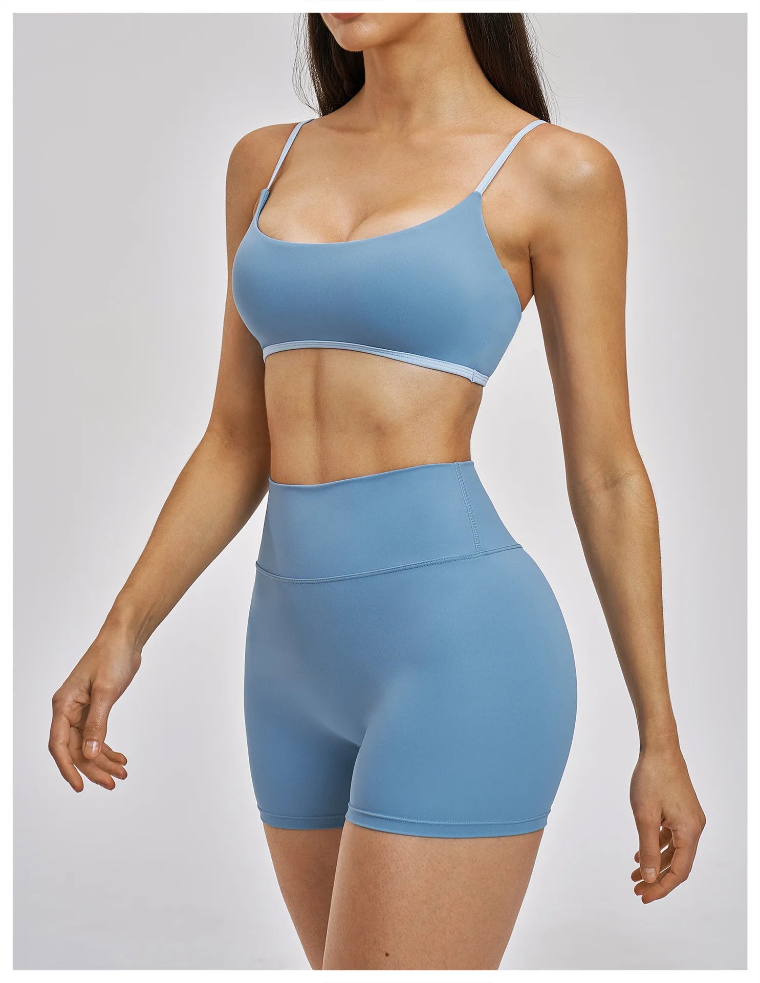 Aura Sculpt Push-Up Sports Bra | Two Tone