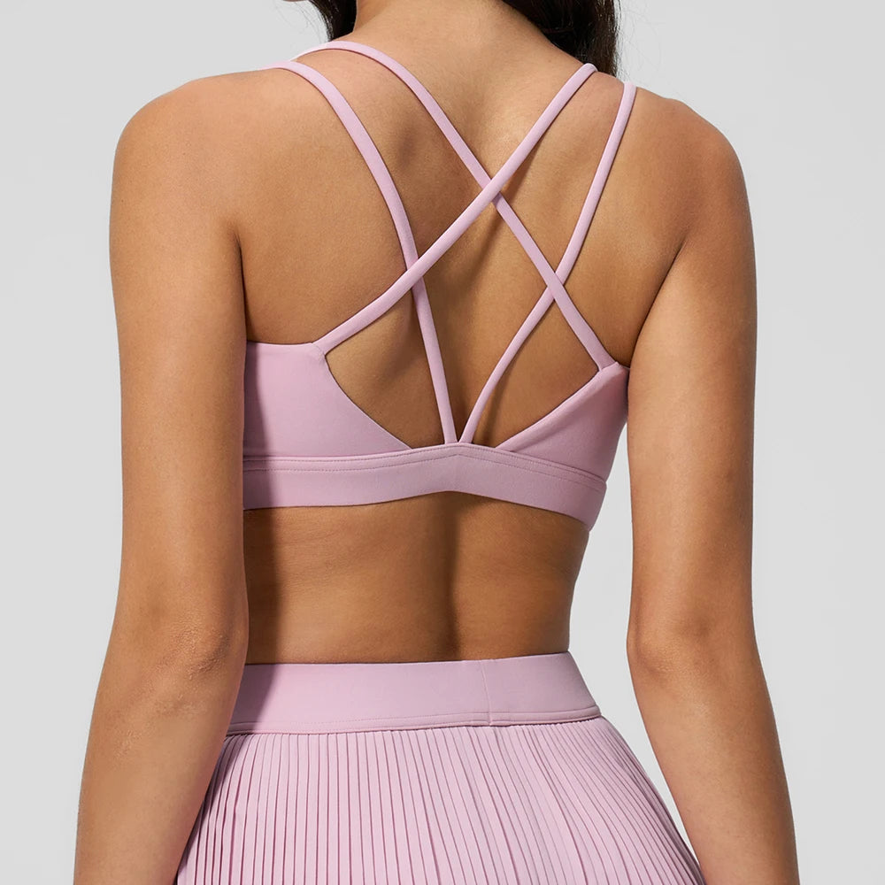 SculptFit Cross Back Sports Bra