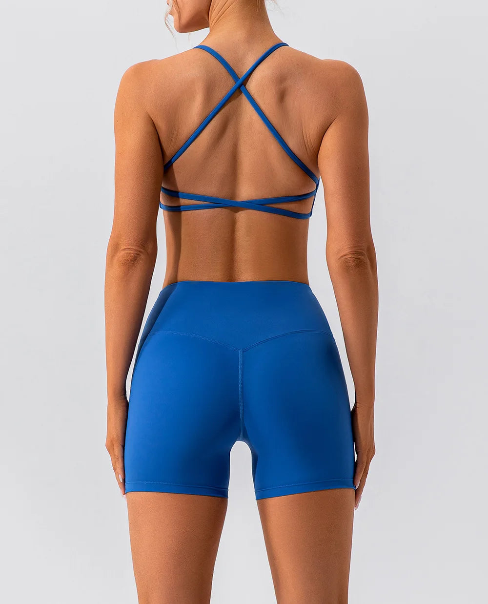 Twist Front with Crossback Sports Bra