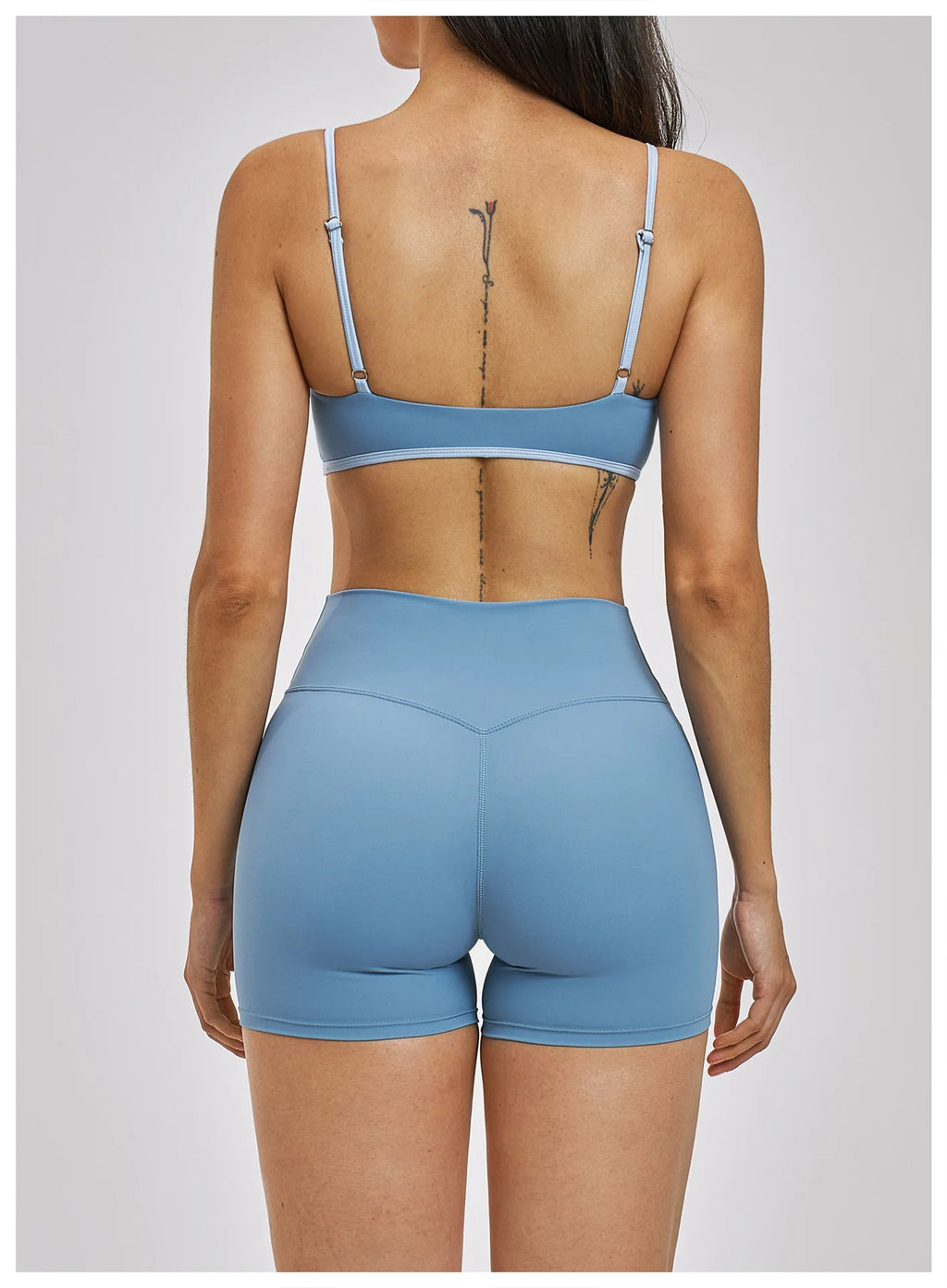 Aura Sculpt Push-Up Sports Bra | Two Tone