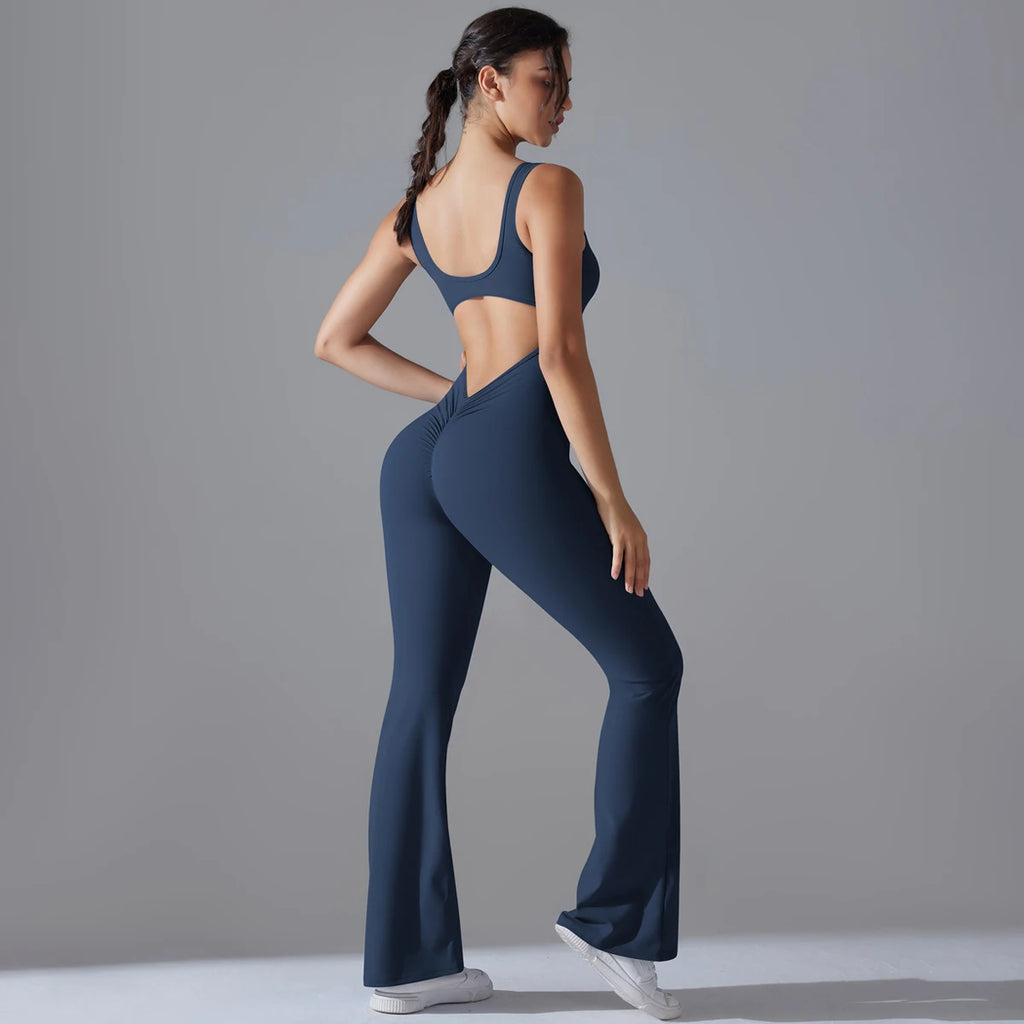 V-Back Sculpt Jumpsuit