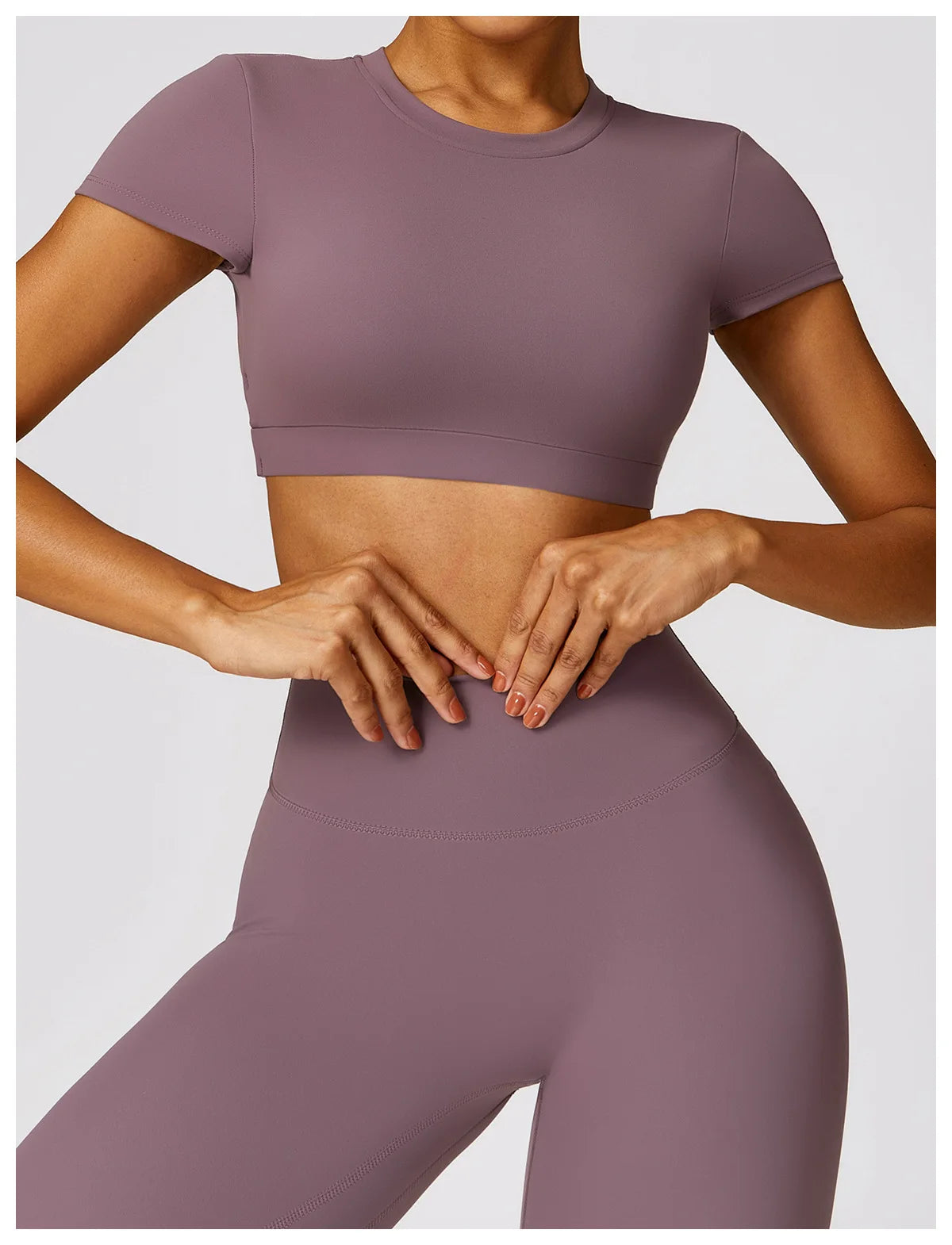 Breathable Backless Crop Top