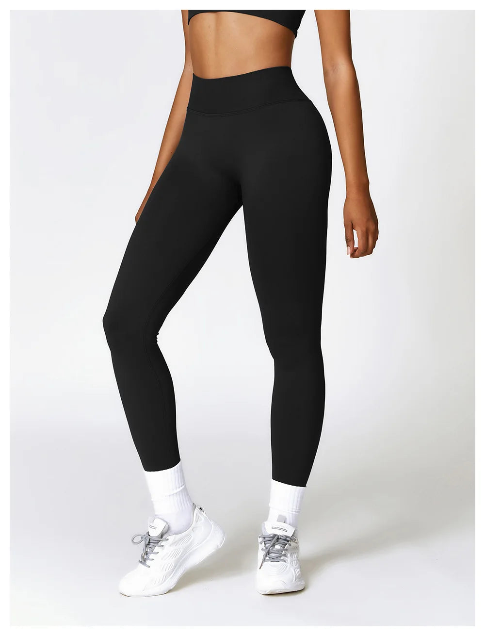 V-Back Booty-Lifting Leggings – Seamless