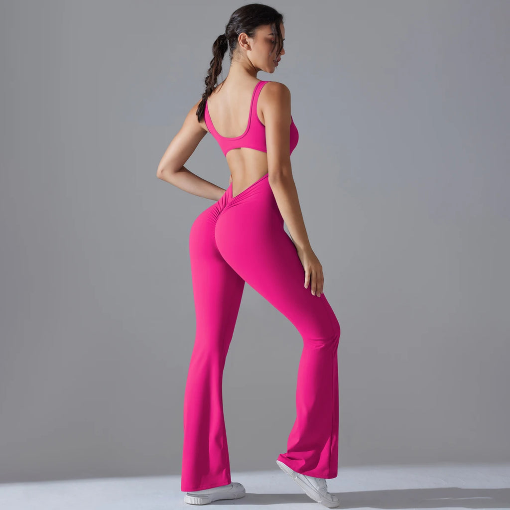 V-Back Sculpt Jumpsuit