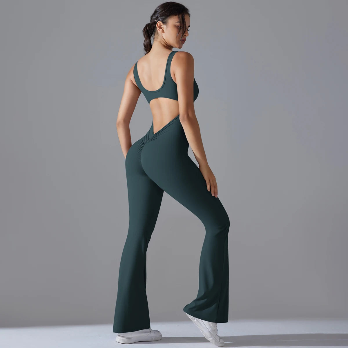 V-Back Sculpt Jumpsuit