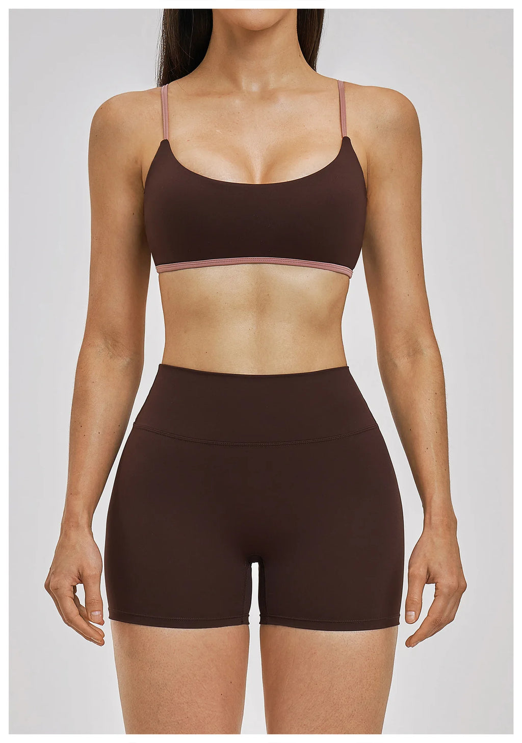 Aura Sculpt Push-Up Sports Bra | Two Tone