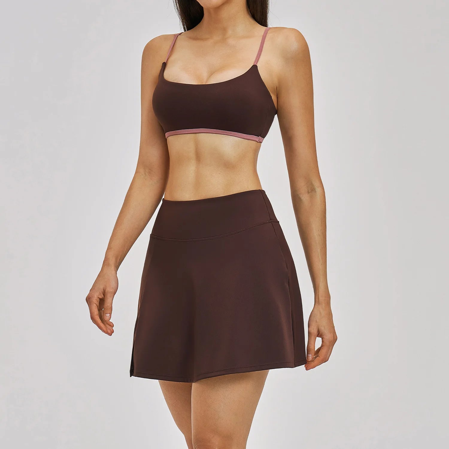 Aura Sculpt Set with Skort | Two Tone
