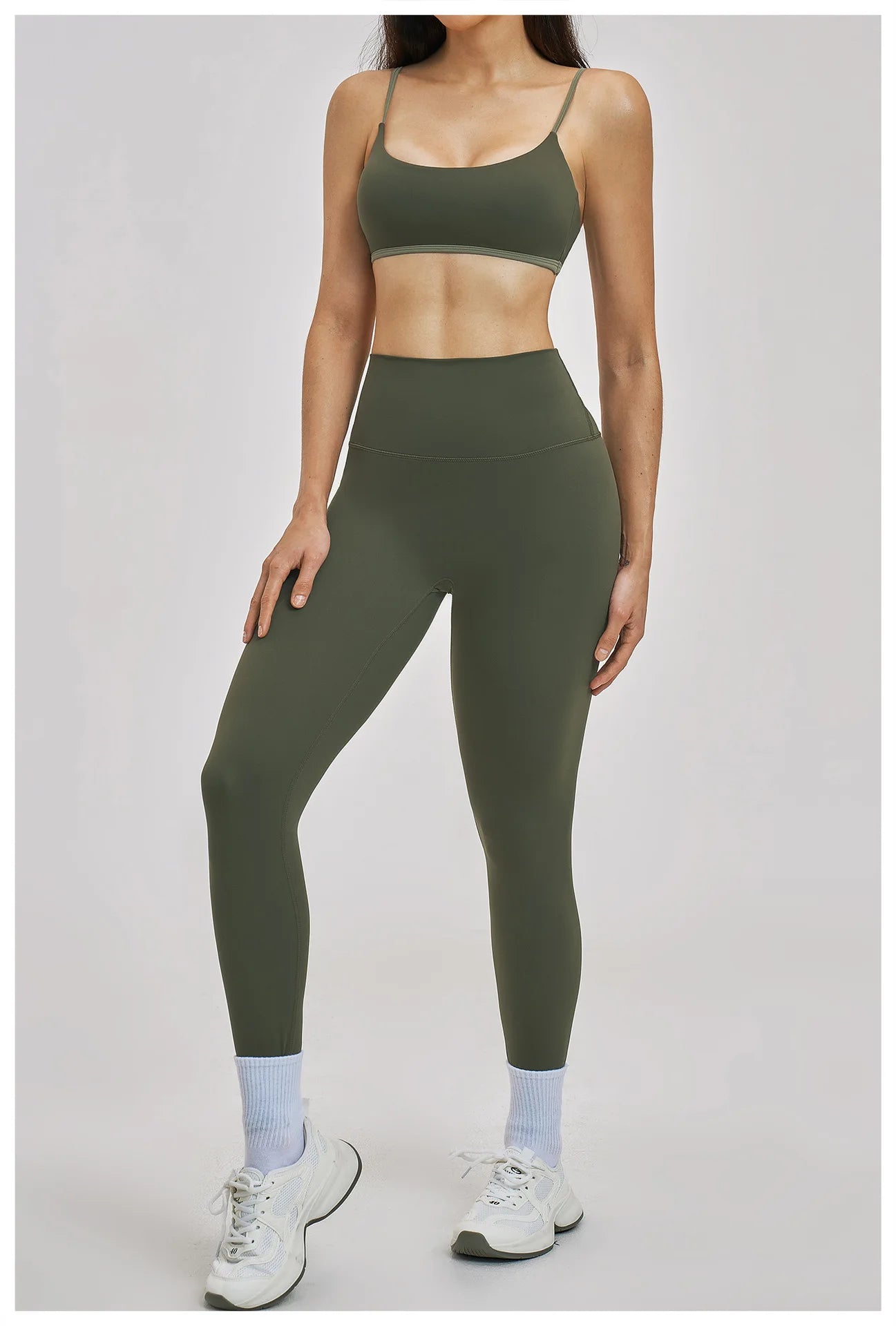 Aura Sculpt Set with Leggins | Two Tone
