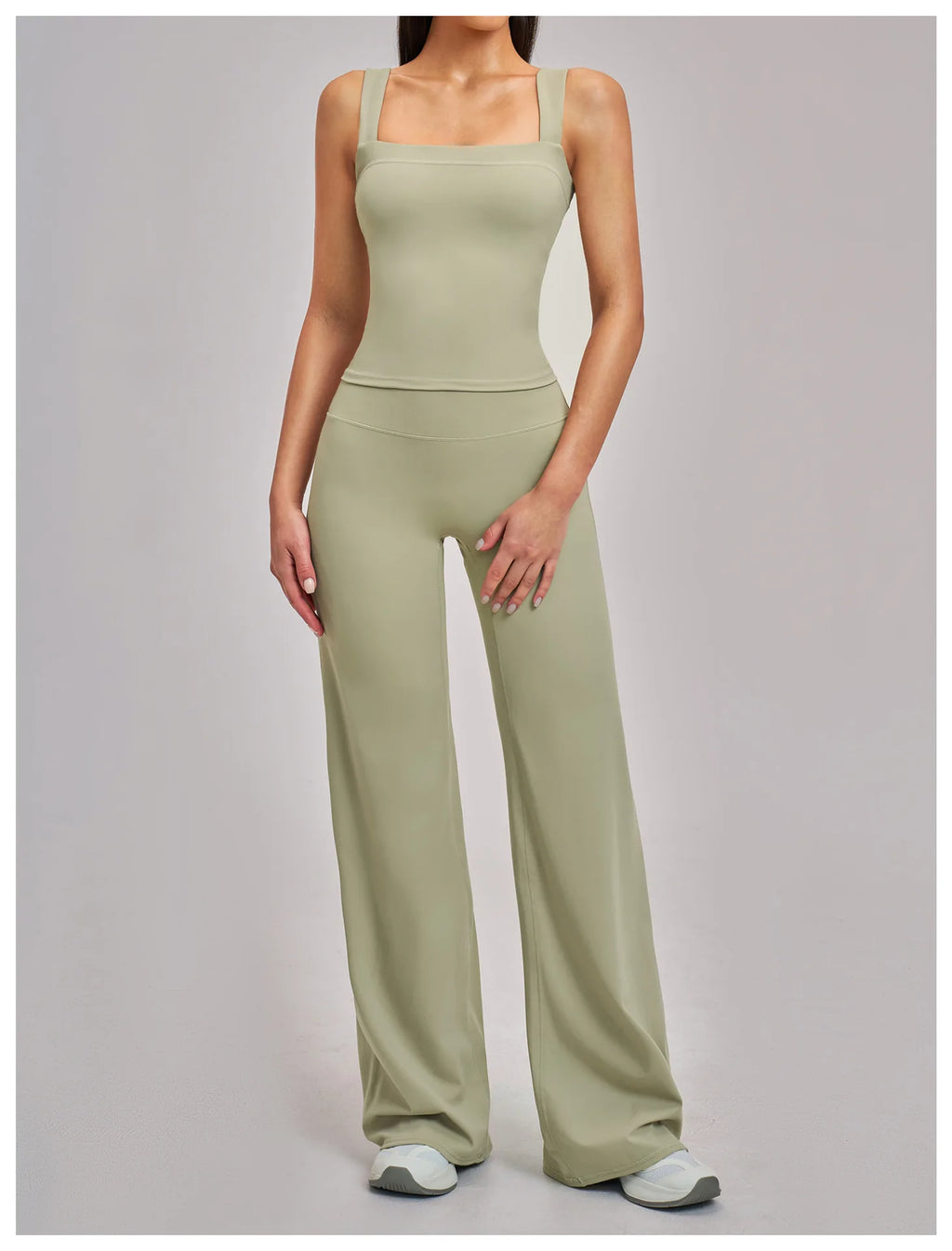 Nova Sculpt Set | Tank Top & Flared Bottoms