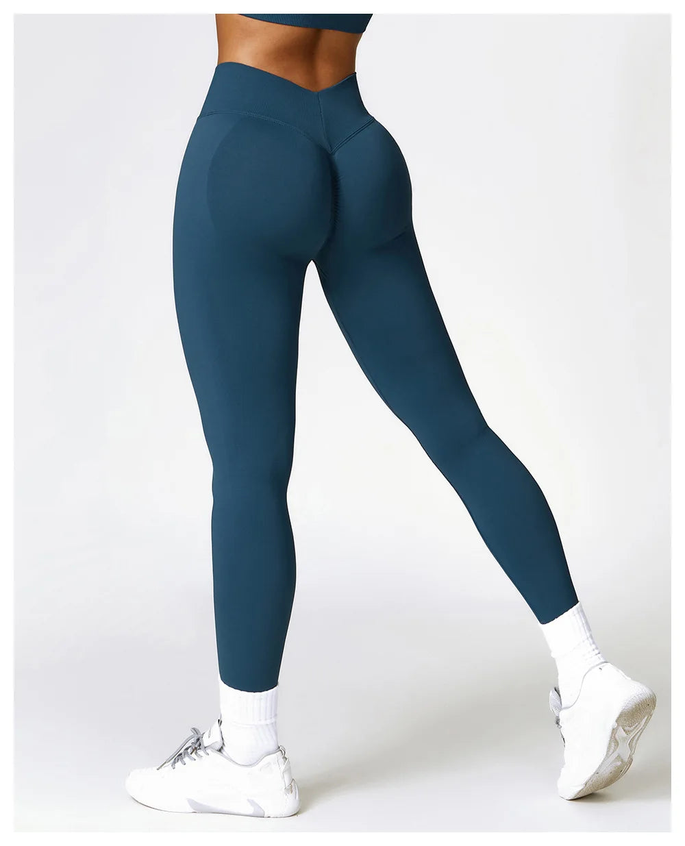 V-Back Booty-Lifting Leggings – Seamless
