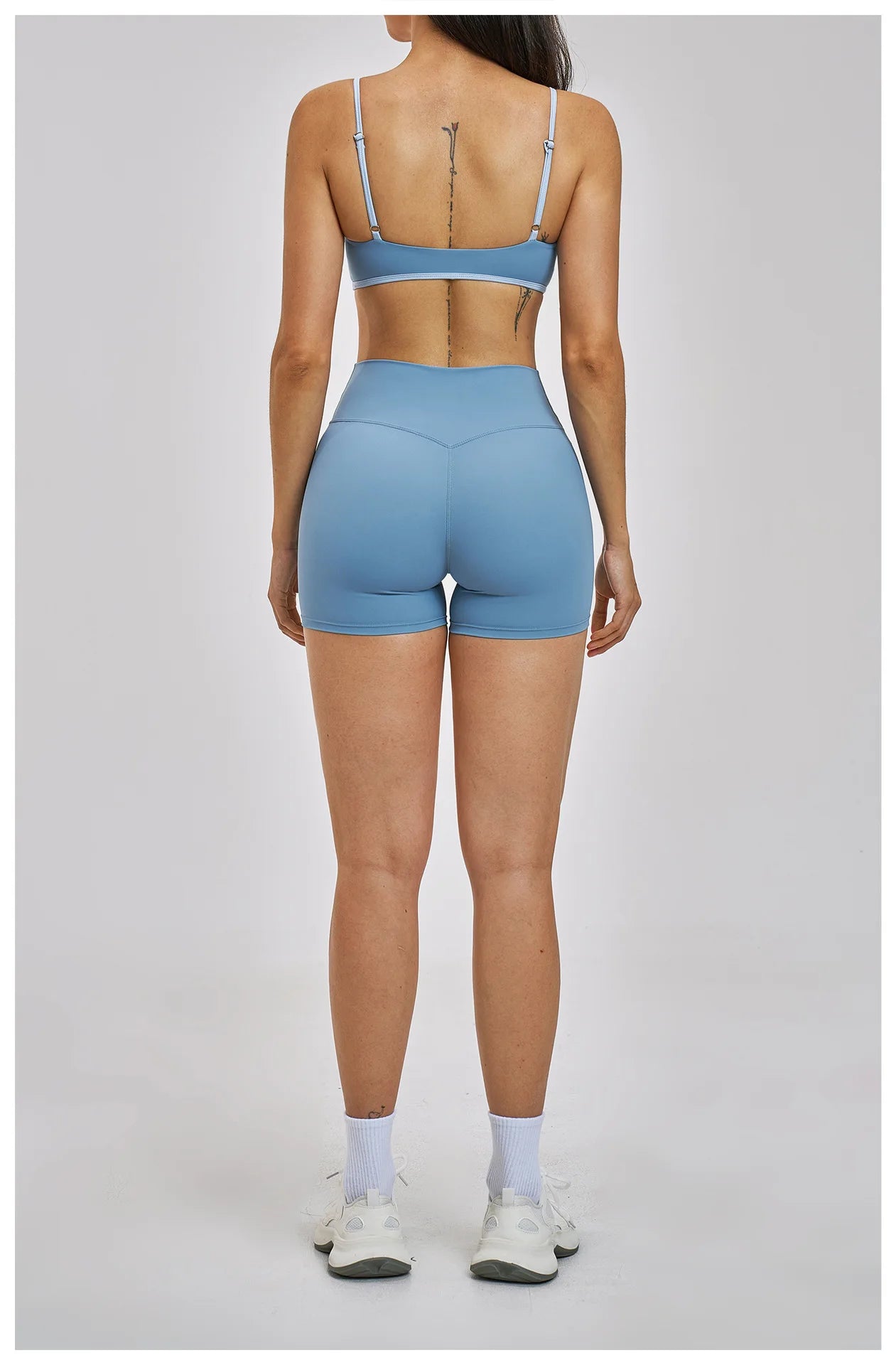 Aura Sculpt Set with Shorts | Two Tone