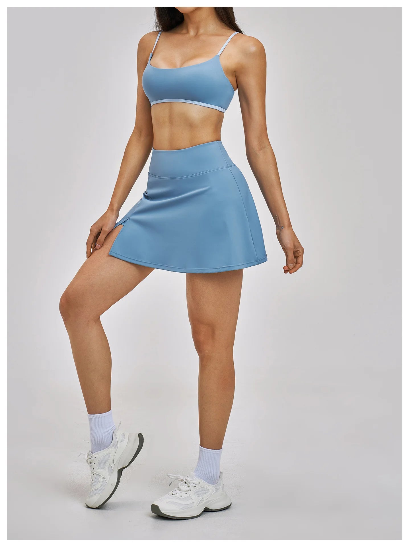 Aura Sculpt Set with Skort | Two Tone