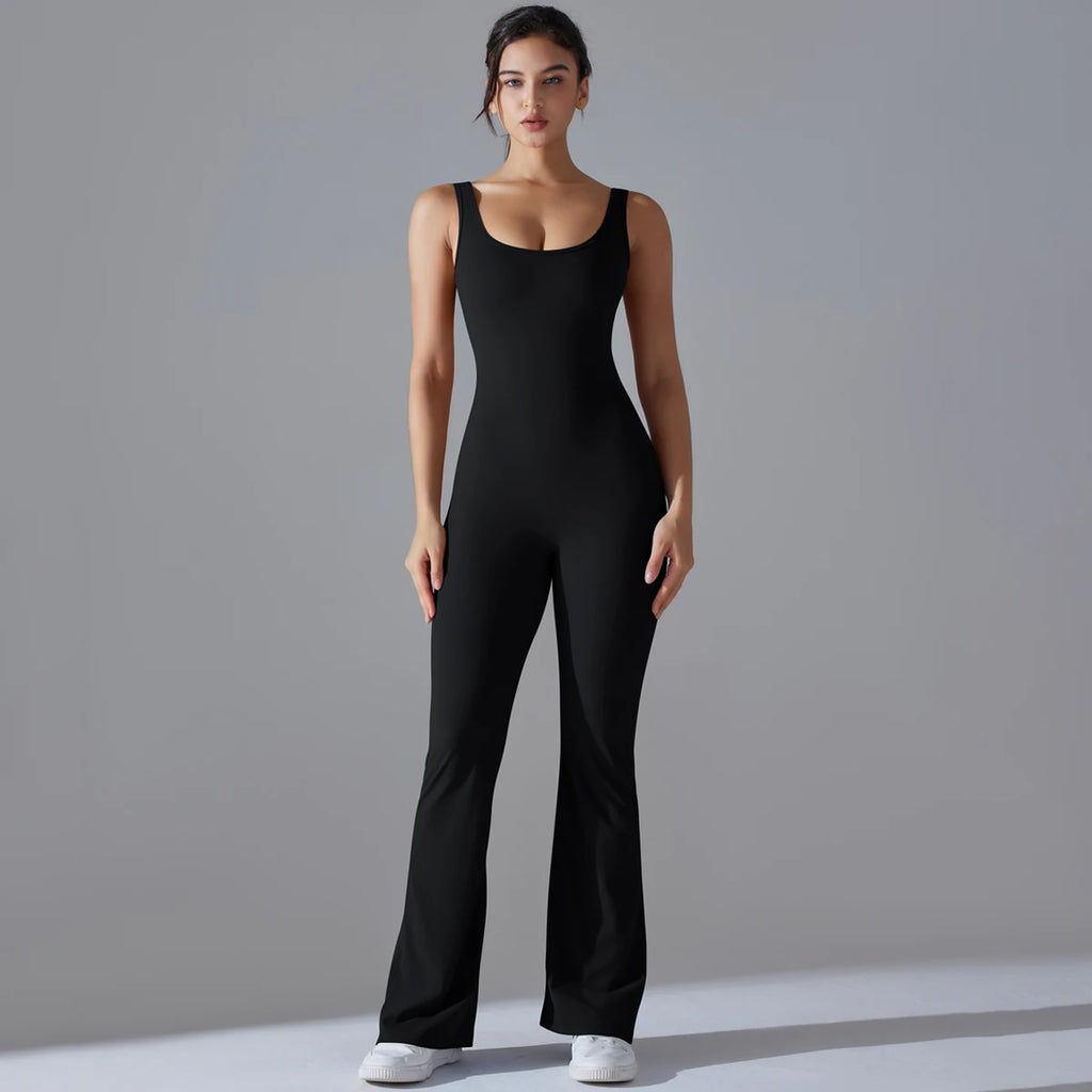 V-Back Sculpt Jumpsuit