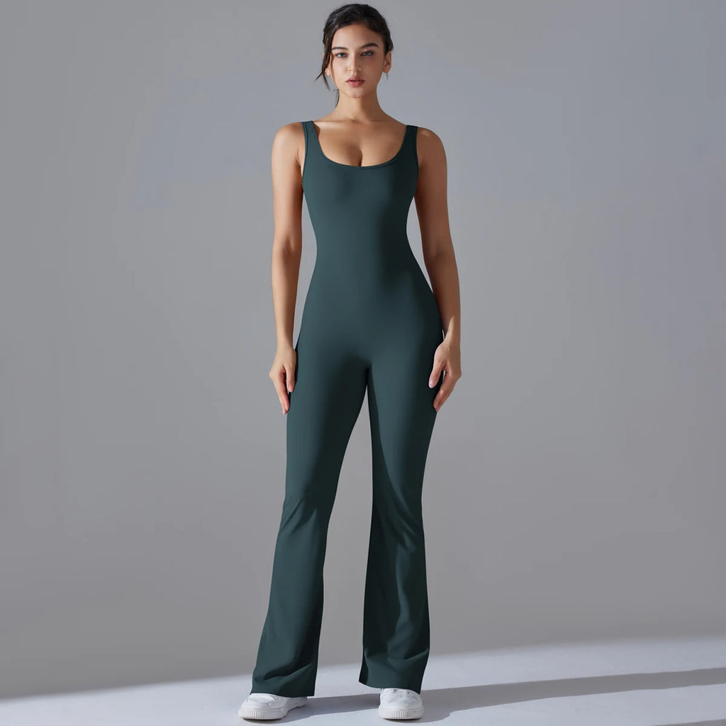V-Back Sculpt Jumpsuit