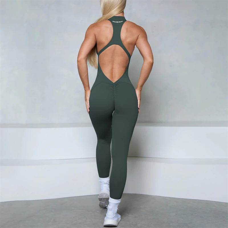 Sculpt & Flow Jumpsuit – Seamless