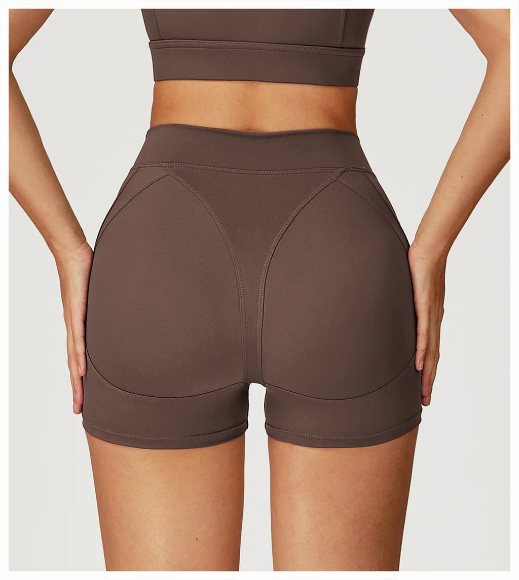 BareEase High-Waisted Shorts