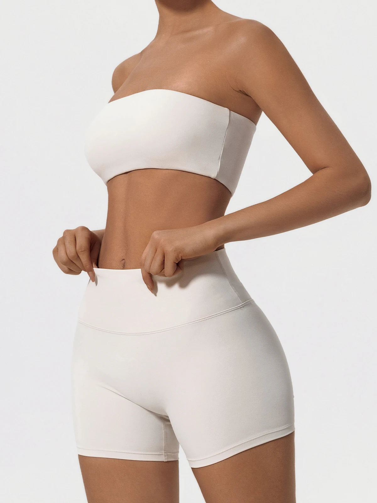 2-piece Set Bandeau with Shorts