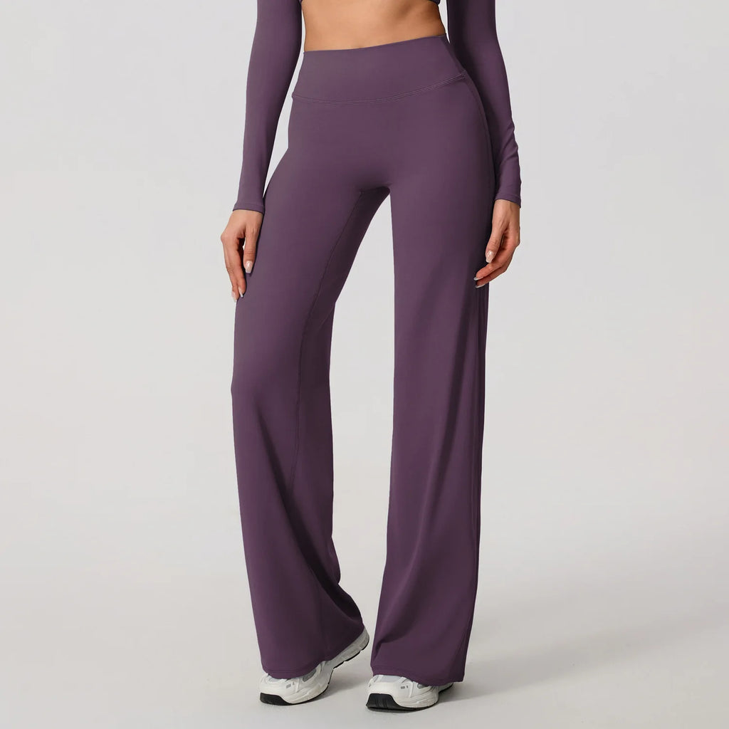 Straight-Leg Naked Feeling Flare Leggings