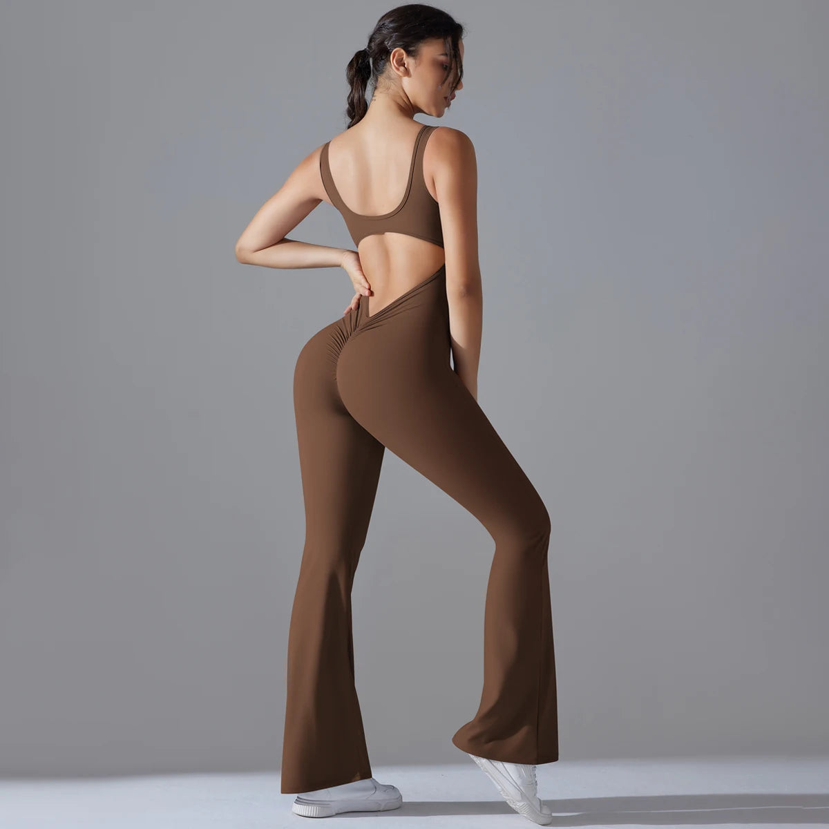 V-Back Sculpt Jumpsuit
