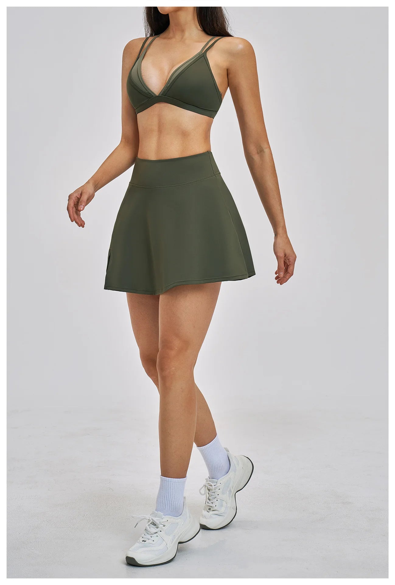 Luma Contour Set with Skort | Two Tone