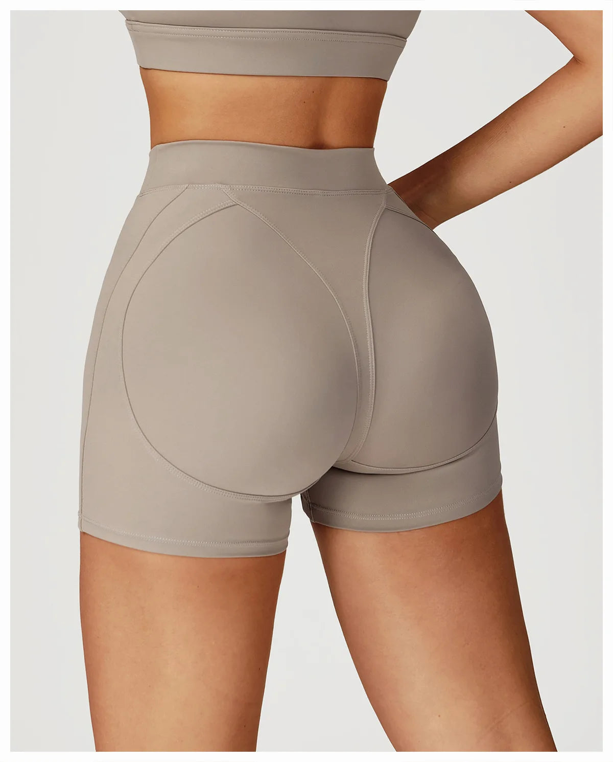BareEase High-Waisted Shorts
