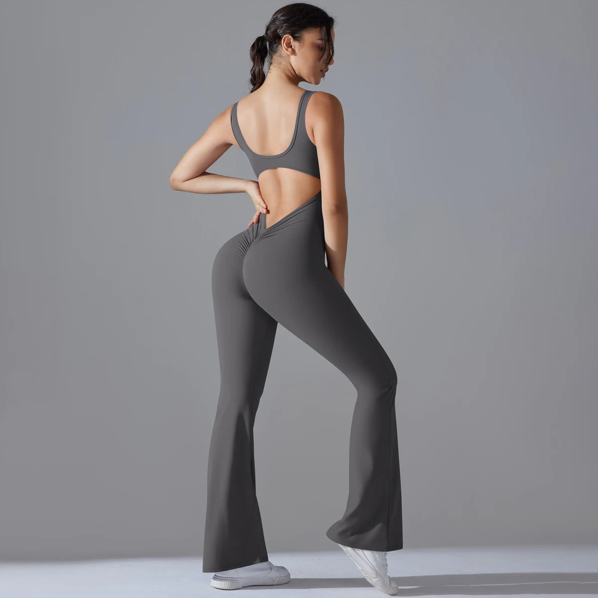 V-Back Sculpt Jumpsuit