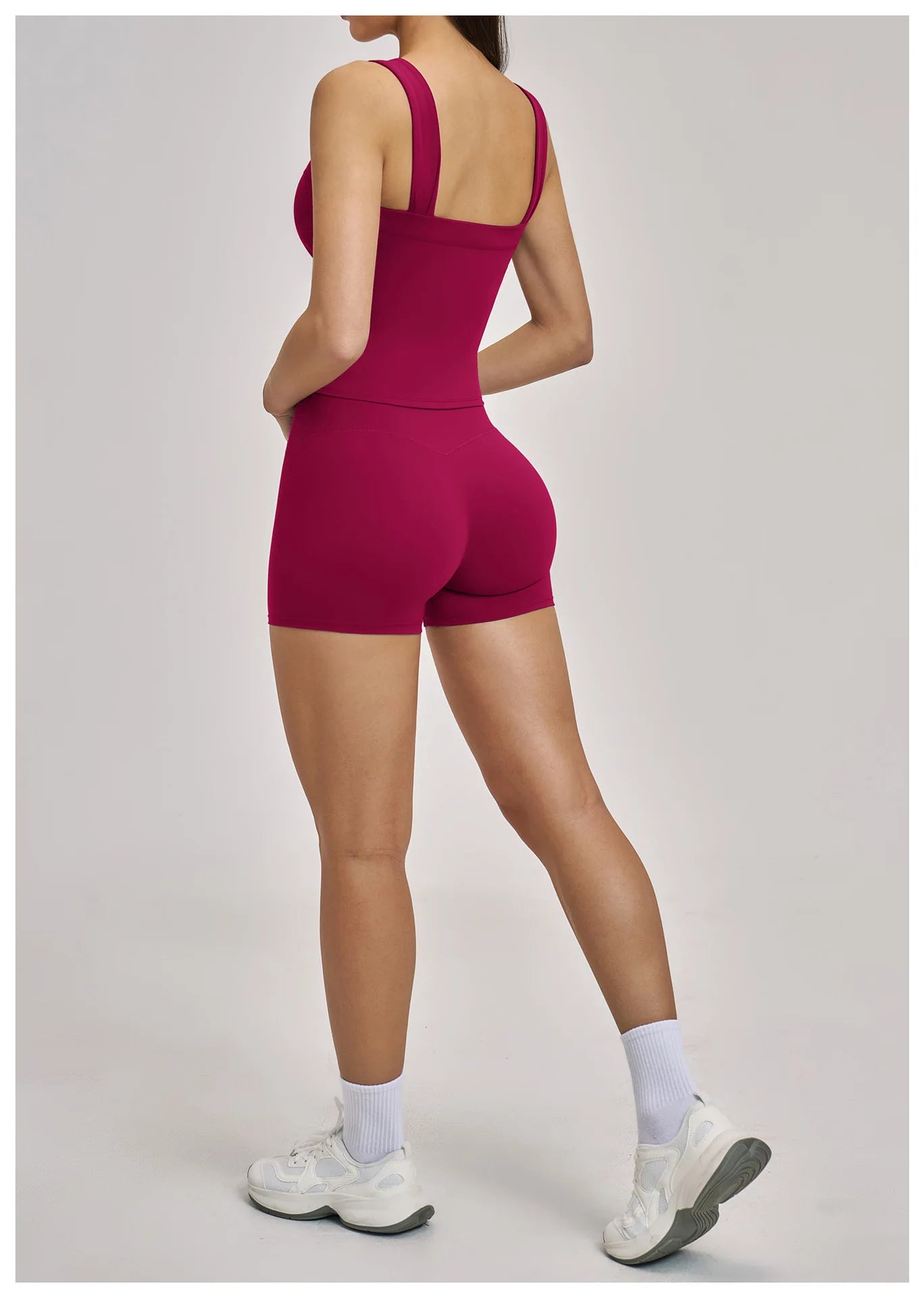 Nova Sculpt Set | Tank Top & Scrunch Shorts