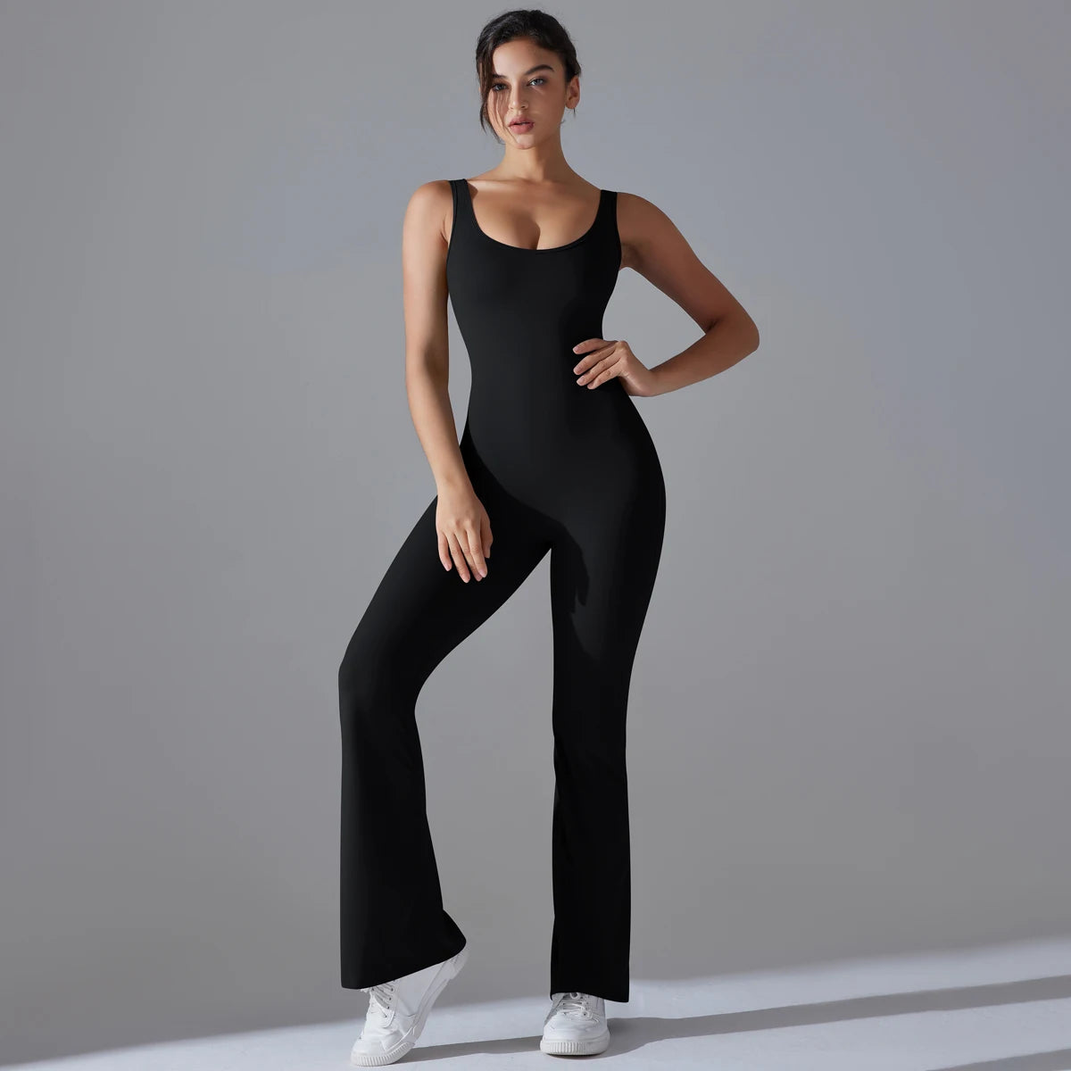 V-Back Sculpt Jumpsuit