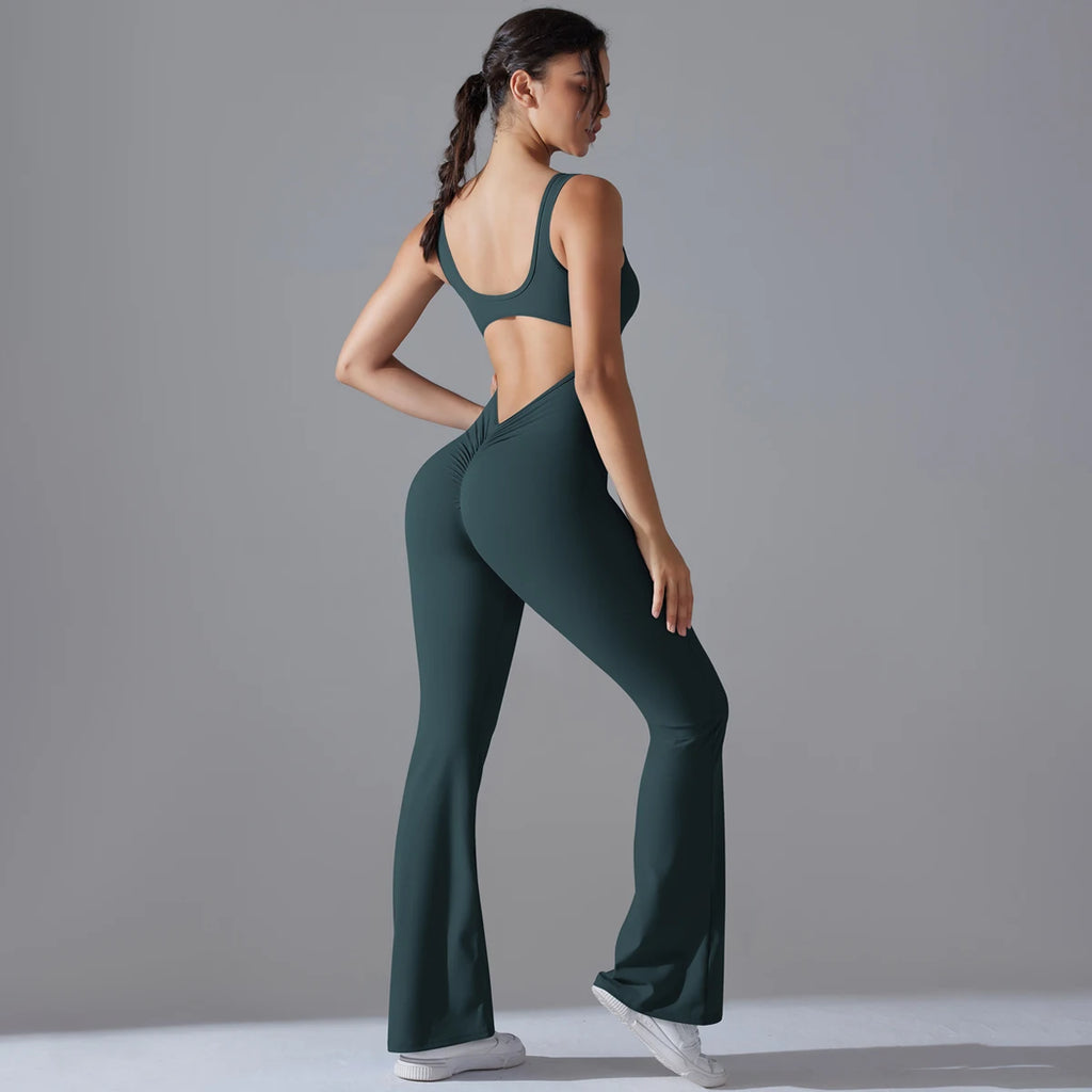 V-Back Sculpt Jumpsuit