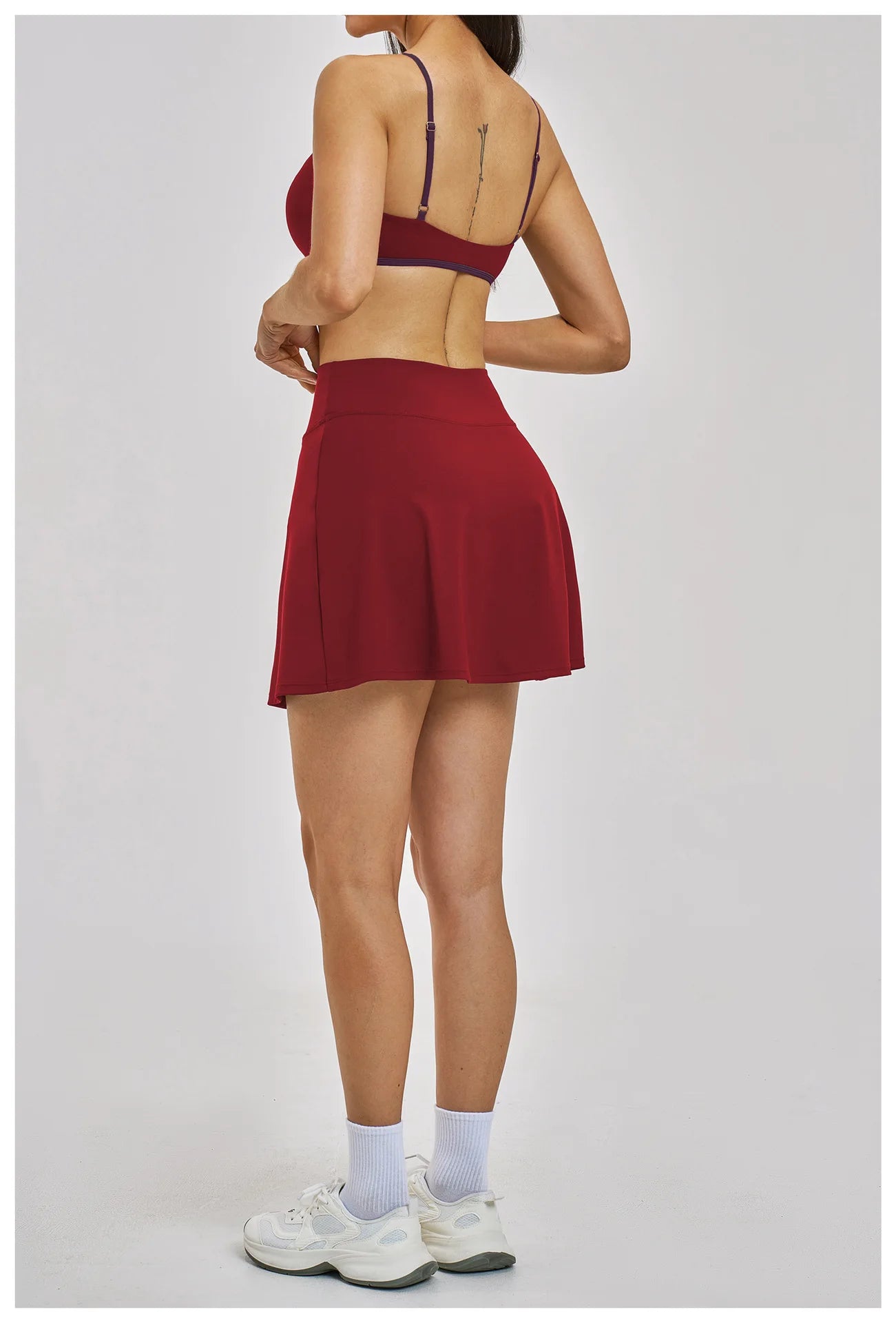 Aura Sculpt Set with Skort | Two Tone