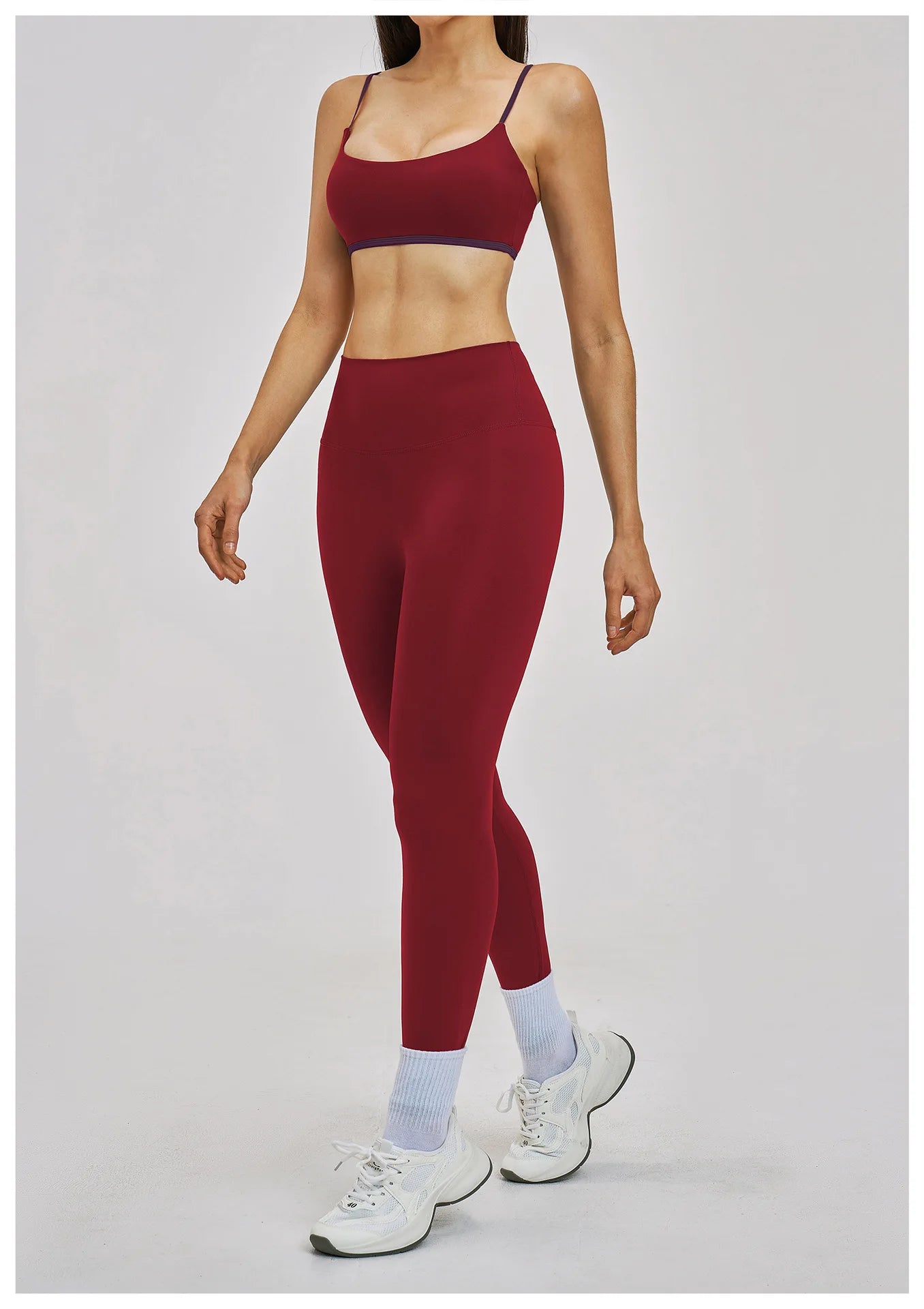 Aura Sculpt Set with Leggins | Two Tone