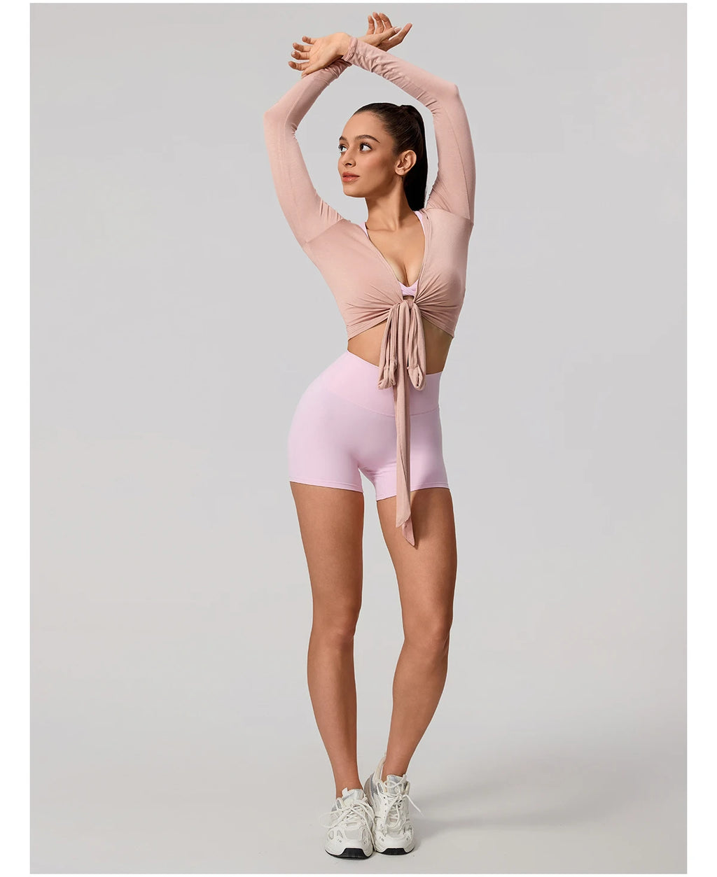 Long Sleeve Ballet Wrap Top