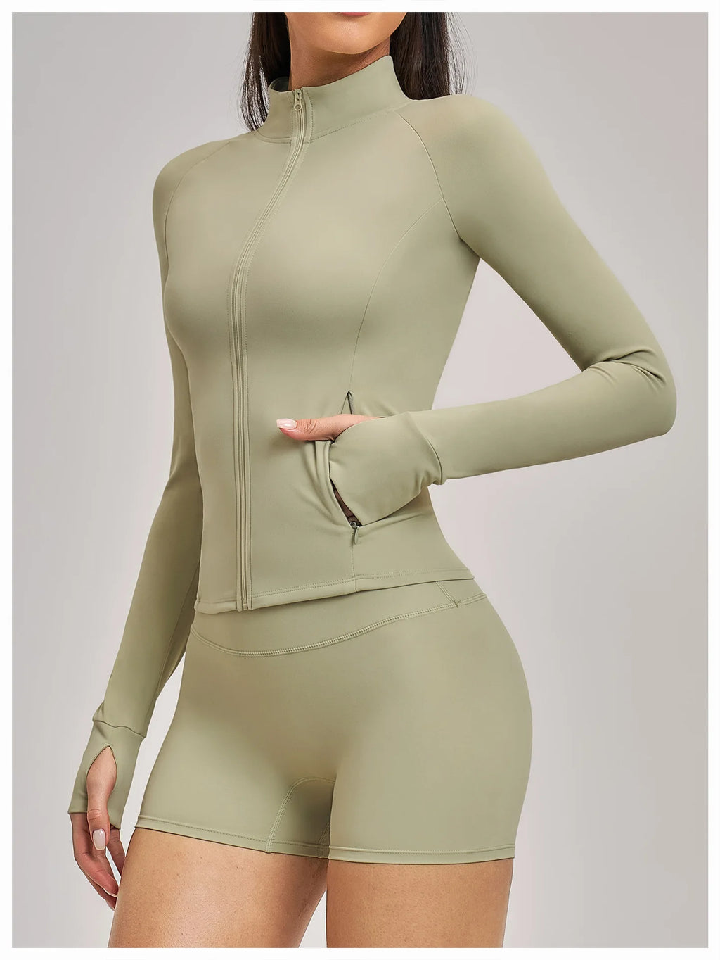 Aria Longline Contour Jacket