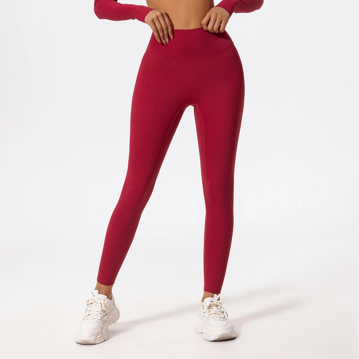 High-Waist Stretch Scrunch Leggings