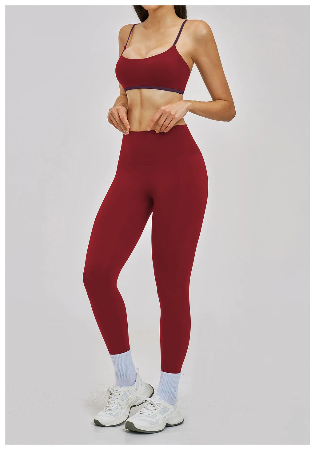 Aura Sculpt Set with Leggins | Two Tone