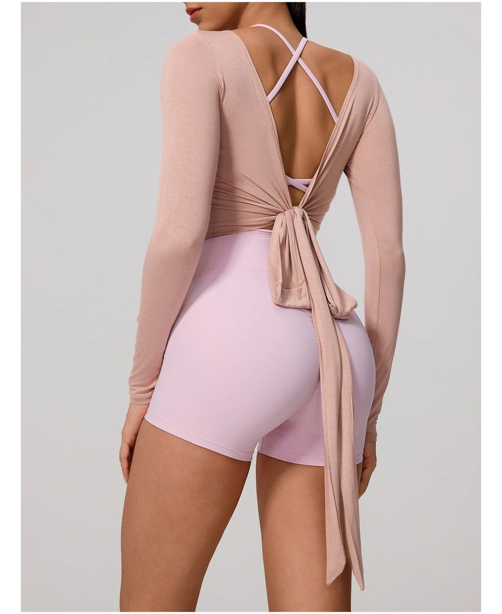 Long Sleeve Ballet Wrap Top
