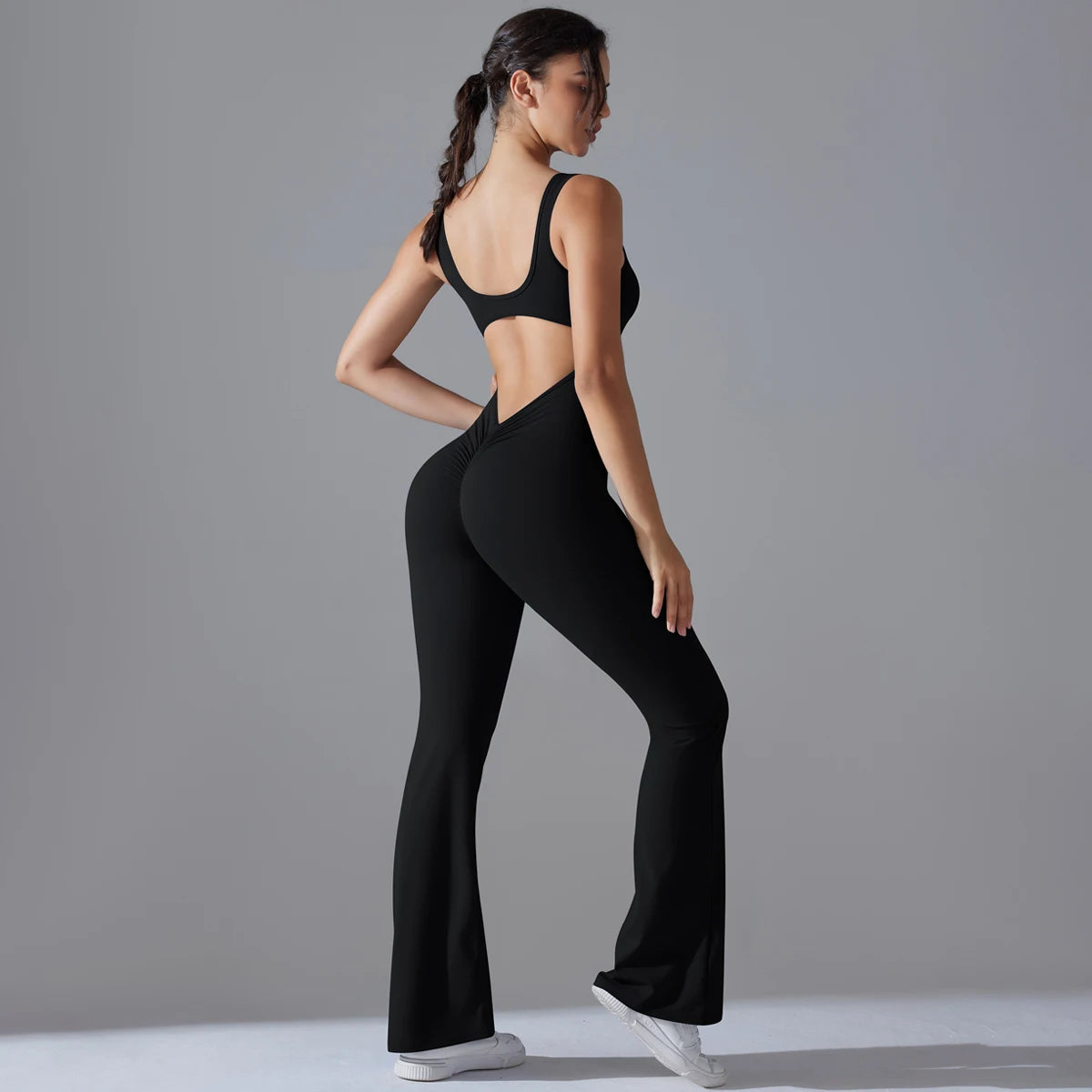 V-Back Sculpt Jumpsuit