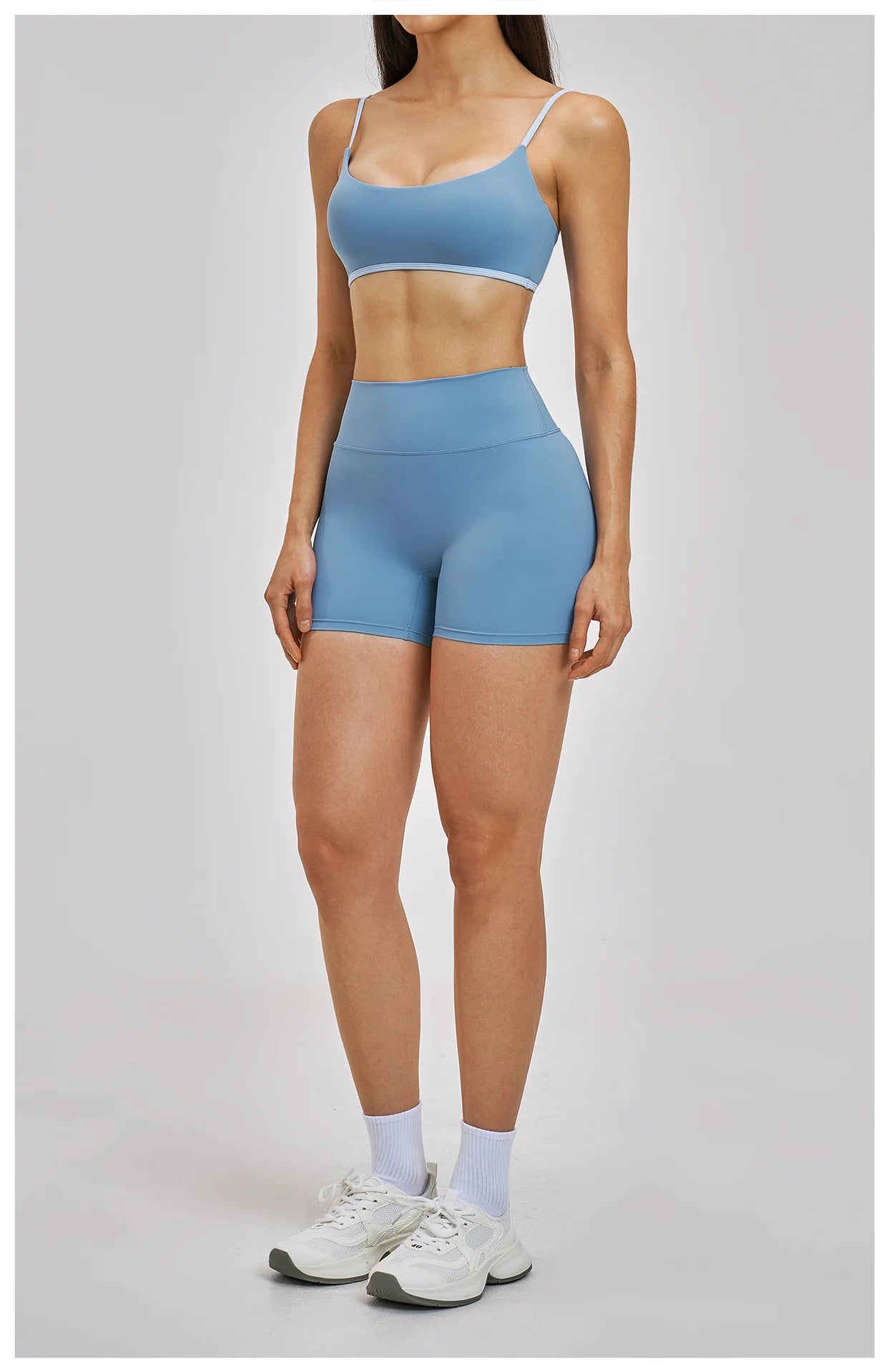 Aura Sculpt Set with Shorts | Two Tone