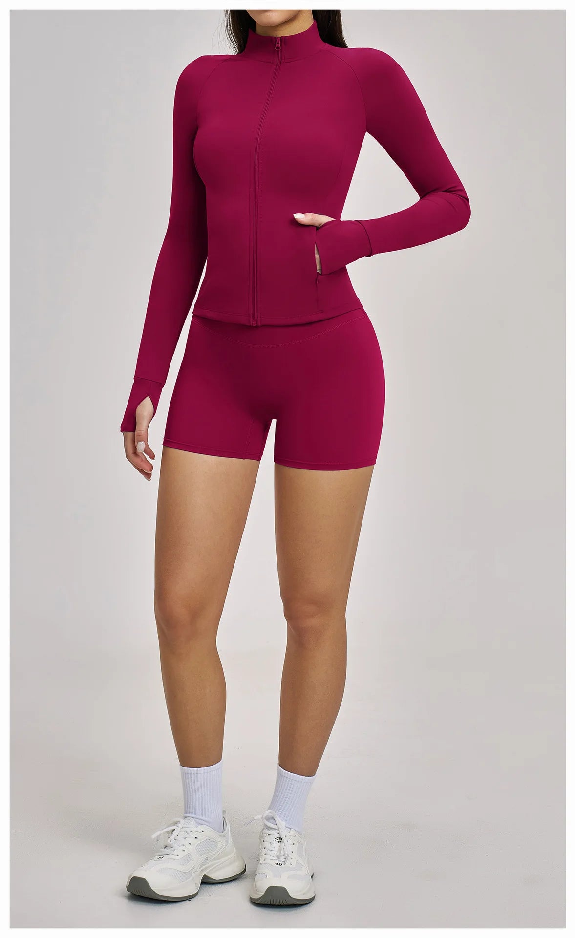 Aria Longline Contour Jacket