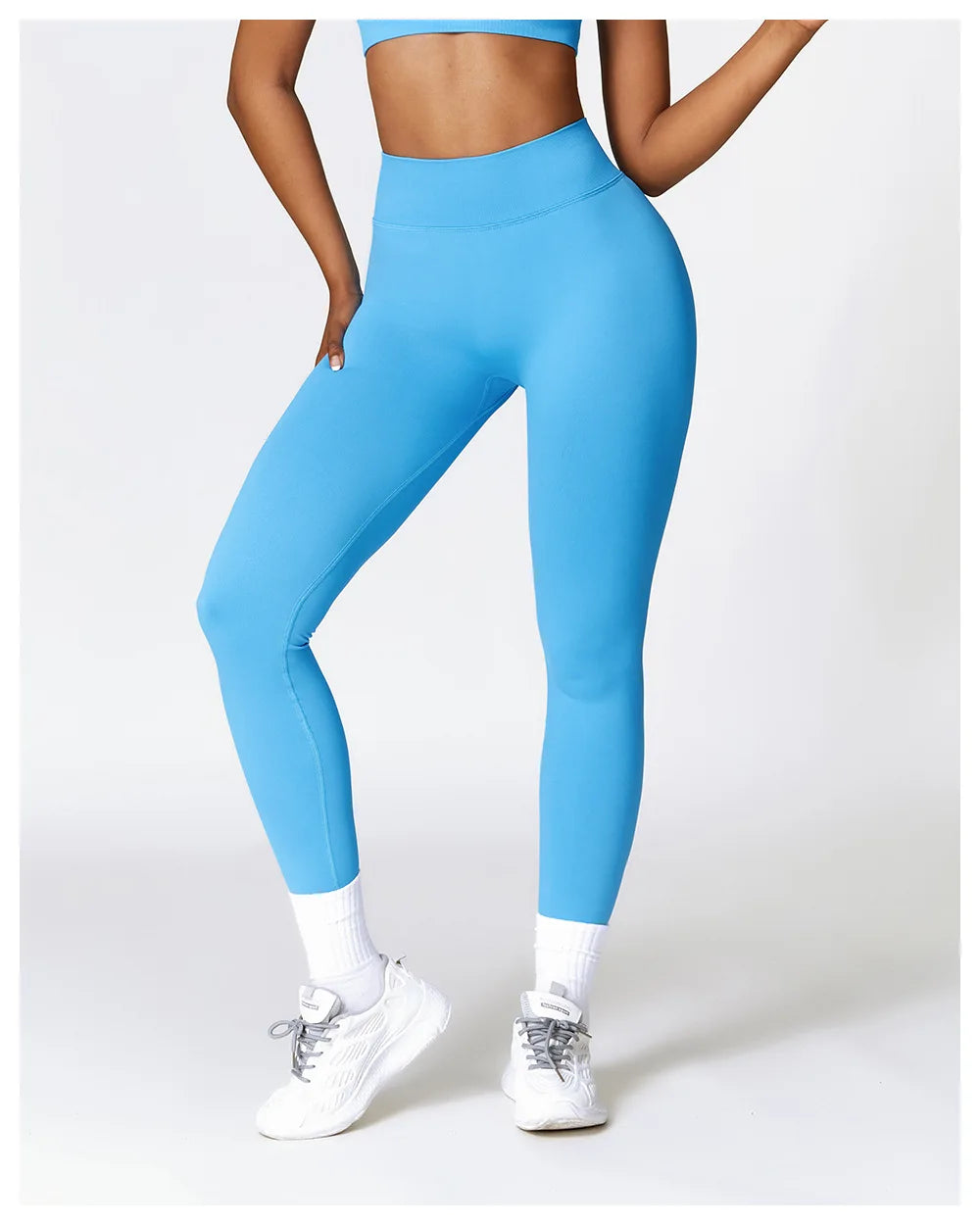 V-Back Booty-Lifting Leggings – Seamless
