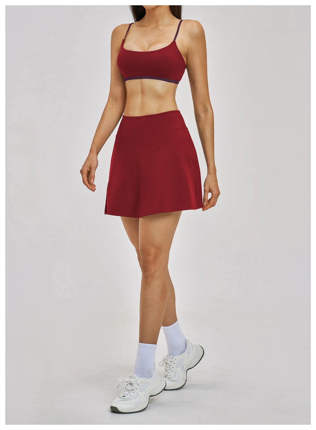 Aura Sculpt Set with Skort | Two Tone