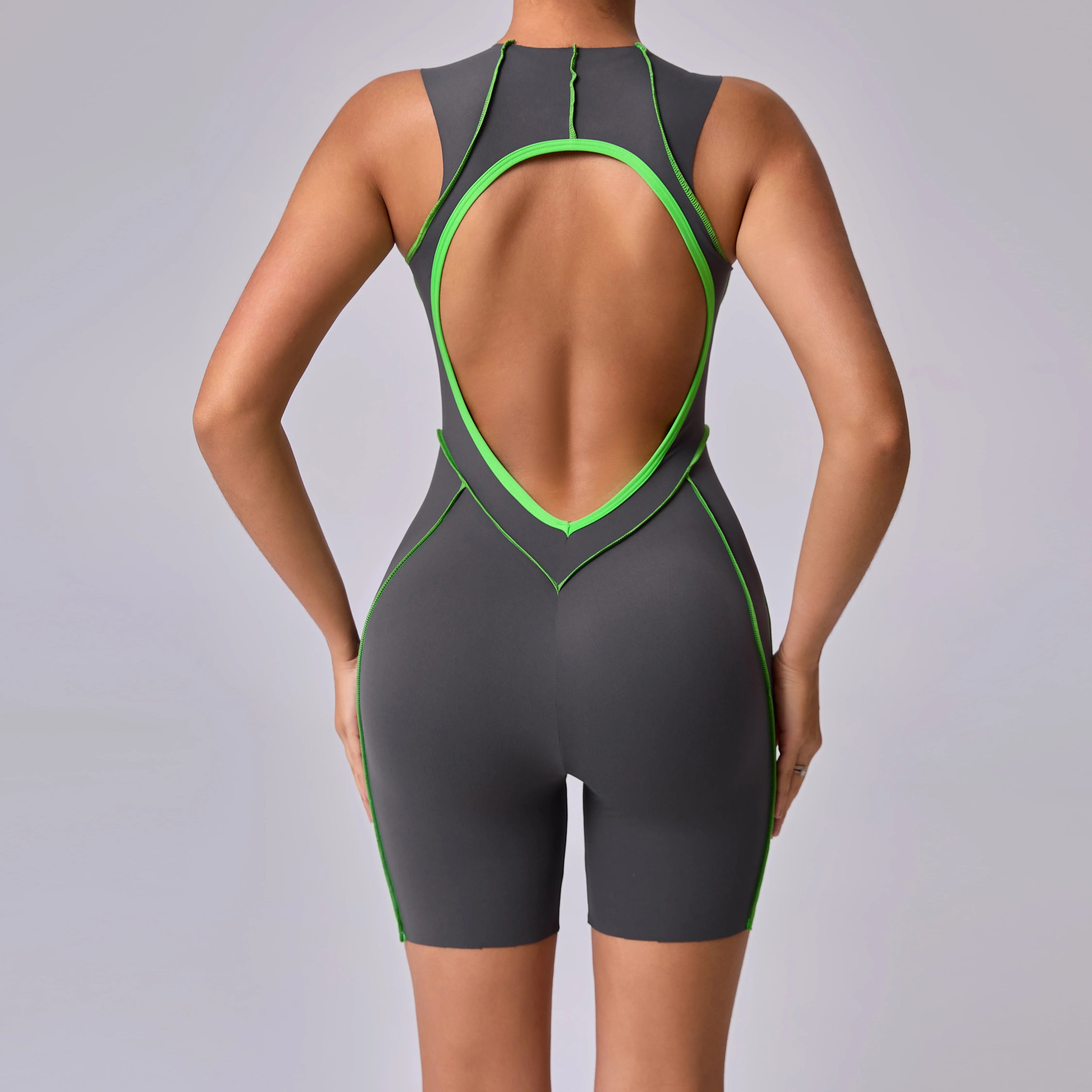 Sleeveless Sculpting Jumpsuit