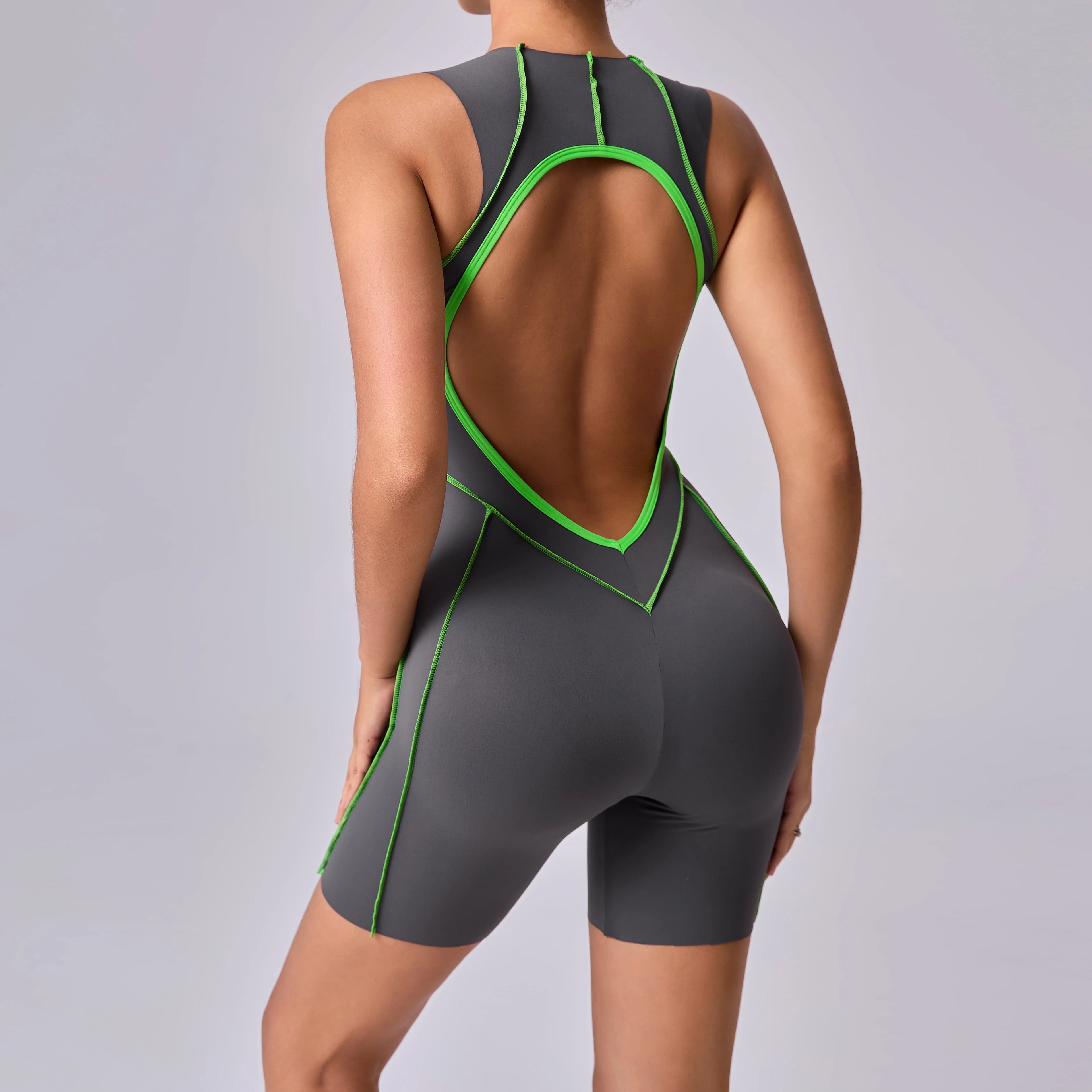 Sleeveless Sculpting Jumpsuit