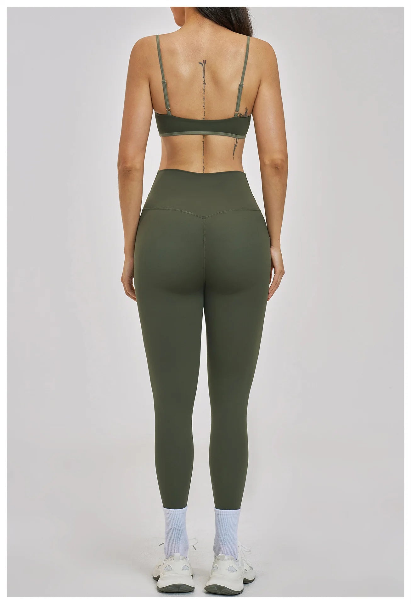 Aura Sculpt Set with Leggins | Two Tone