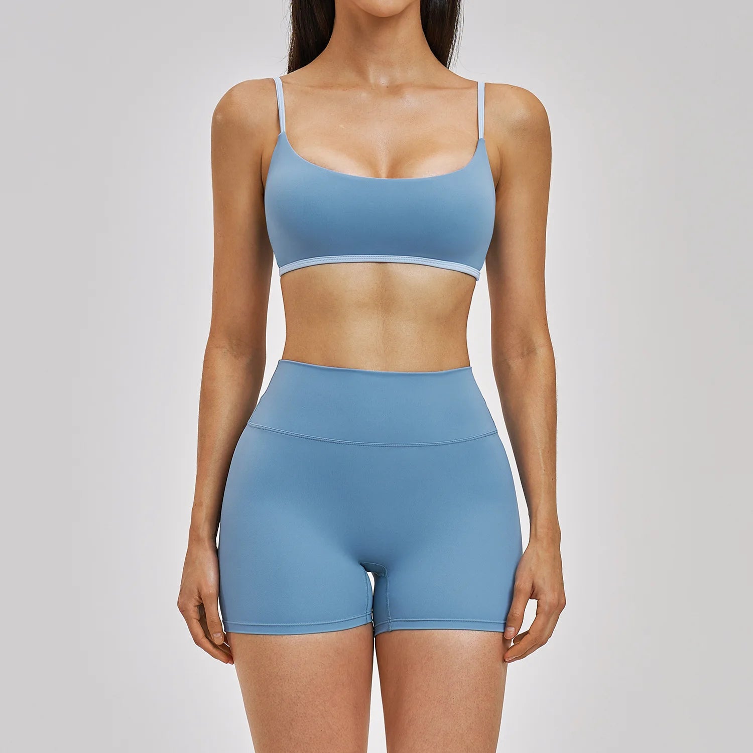 Aura Sculpt Set with Shorts | Two Tone